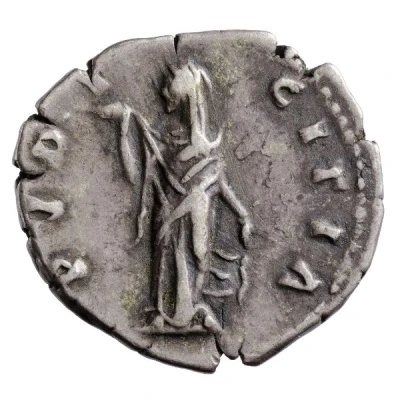 Denarius - Faustina the Younger PVDICITIA; Pudicitia back