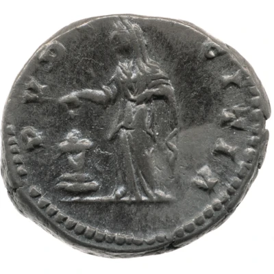 Denarius - Faustina the Younger PVDICITIA; Pudicitia back