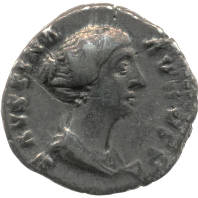 Denarius - Faustina the Younger PVDICITIA; Pudicitia front