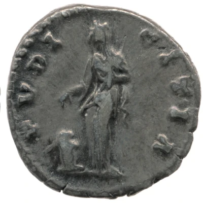 Denarius - Faustina the Younger PVDICITIA; Pudicitia back