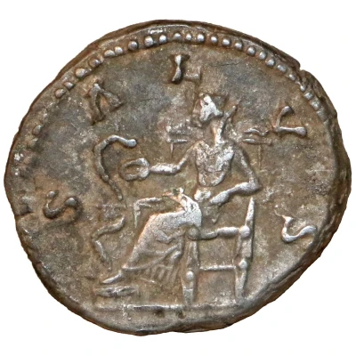 Denarius - Faustina the Younger SALVS; Salus back