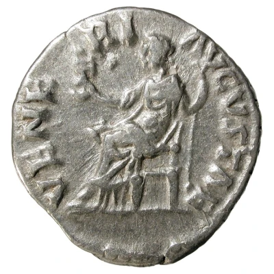 Denarius - Faustina the Younger VENERI AVGVSTAE; Venus and Victory back