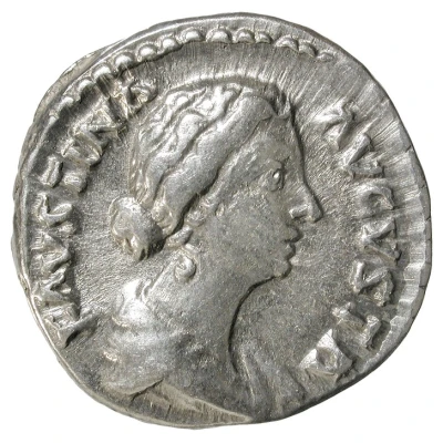 Denarius - Faustina the Younger VENERI VICTRICI; Venus front