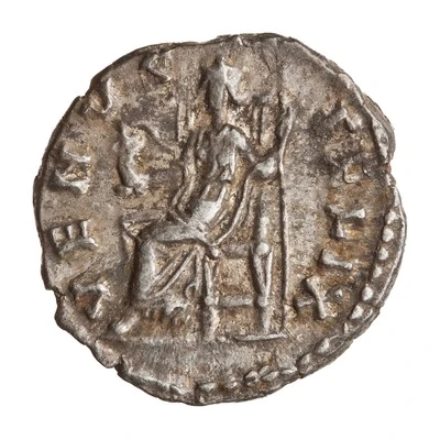 Denarius - Faustina the Younger VENVS FELIX; Venus and Victory back