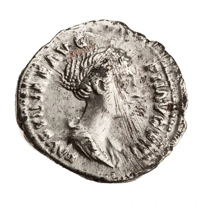Denarius - Faustina the Younger VENVS; Venus front
