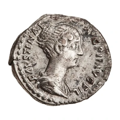 Denarius - Faustina the Younger VENVS; Venus front