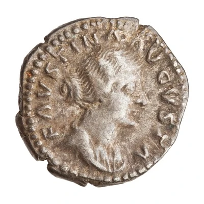 Denarius - Faustina the Younger VENVS; Venus front