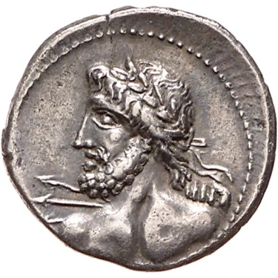 Denarius GENIO P R; Jupiter and Genius front