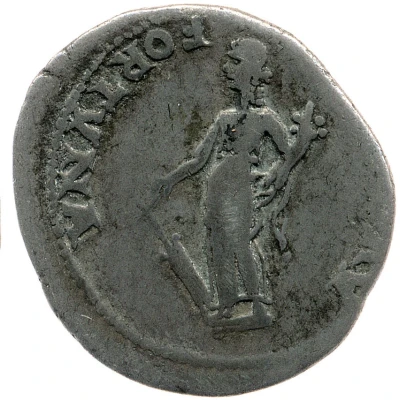 Denarius - Galba FORTVNA AVG; Fortuna back