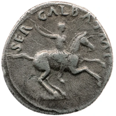Denarius - Galba GALLIA; Gallia front