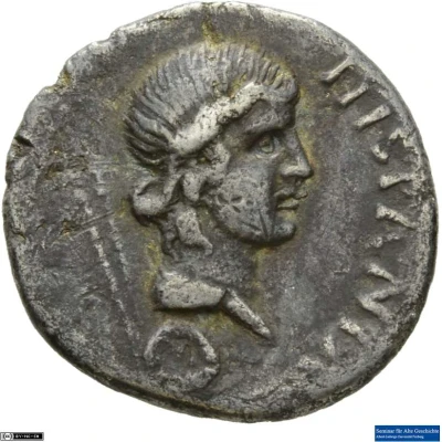 Denarius - Galba HISPANIA; Hispania back