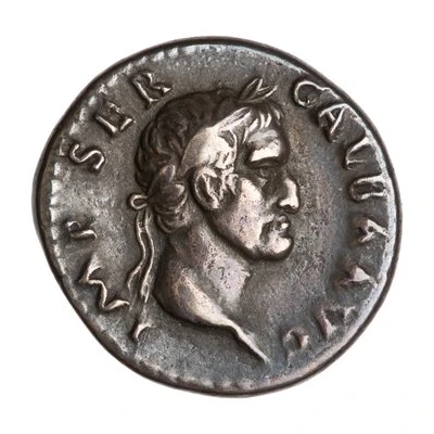 Denarius - Galba HISPANIA; Hispania front