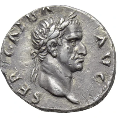 Denarius - Galba IMP; Gallia front