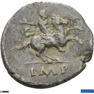 Denarius - Galba IMP; Gallia back