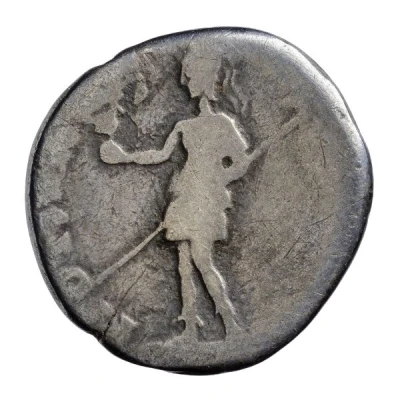 Denarius - Galba ROMA RENASC; Roma and Victory back
