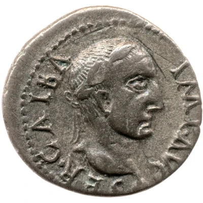 Denarius - Galba ROMA RENASCENS; Roma and Victory front