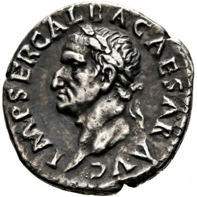 Denarius - Galba SALVS GEN HVMANI front