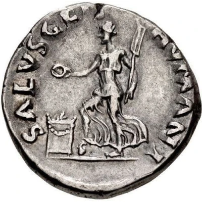 Denarius - Galba SALVS GEN HVMANI back