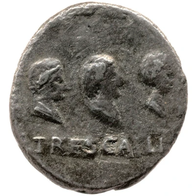 Denarius - Galba TRES GALLIAE back