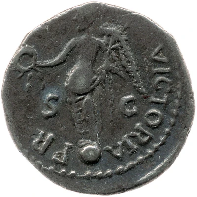 Denarius - Galba VICTORIA P R S C; Victory back