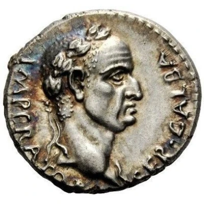 Denarius - Galba VICTORIA P R; Victory front