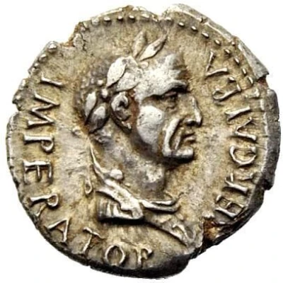 Denarius - Galba VICTORIA P R; Victory front