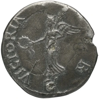 Denarius - Galba VICTORIA P R; Victory back