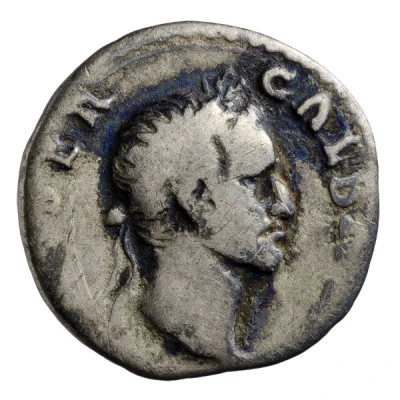 Denarius - Galba VICTORIA P R; Victory front
