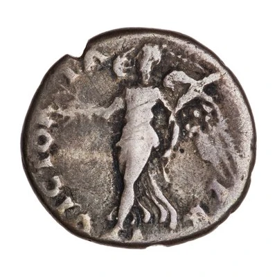 Denarius - Galba VICTORIA P R; Victory back