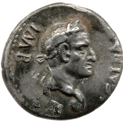 Denarius - Galba VIRTVS; Virtus and Victory front