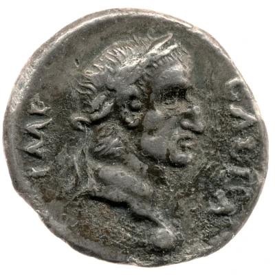 Denarius - Galba VIRTVS; Virtus front