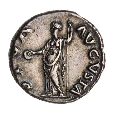 Denarius - Galba and Livia DIVA AVGVSTA back