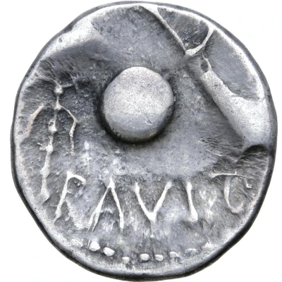 Denarius Genius 50 BC - 1 BC back