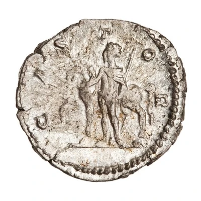 Denarius - Geta CASTOR; Castor back