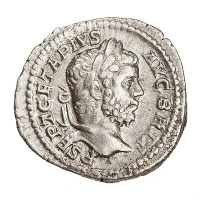 Denarius - Geta FORT RED TR P III COS II; Fortuna front