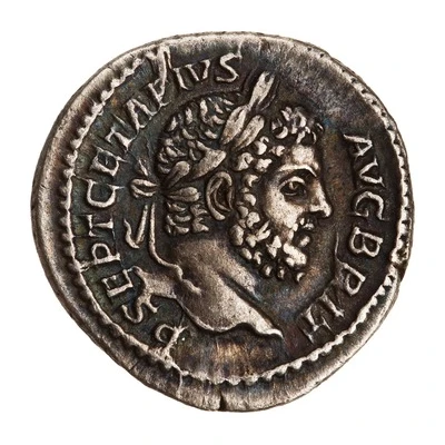 Denarius - Geta LIBERALITAS AVG V; Liberalitas front