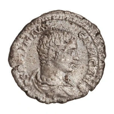 Denarius - Geta LIBERALITAS AVG VI; Liberalitas front