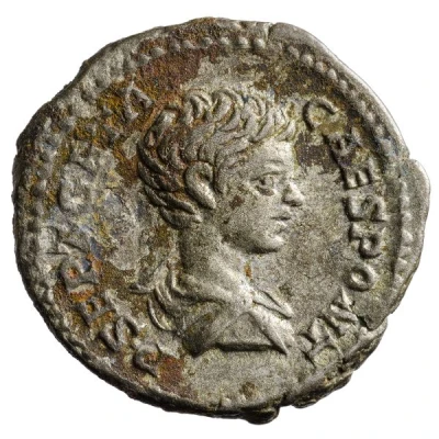Denarius - Geta NOBILITAS; Nobilitas front