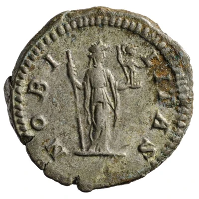 Denarius - Geta NOBILITAS; Nobilitas back