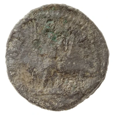Denarius - Geta PIETAS AVG; Pietas back