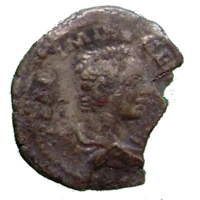 Denarius - Geta PONTIF COS II front
