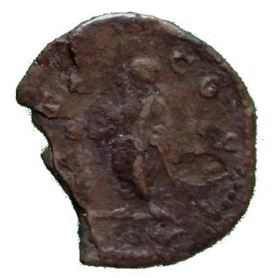Denarius - Geta PONTIF COS II back