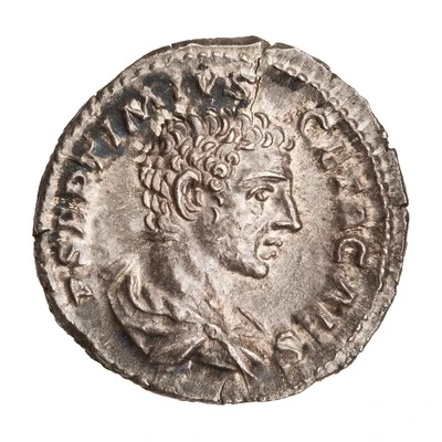 Denarius - Geta PONTIF COS II front
