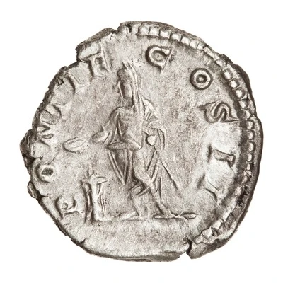 Denarius - Geta PONTIF COS II back