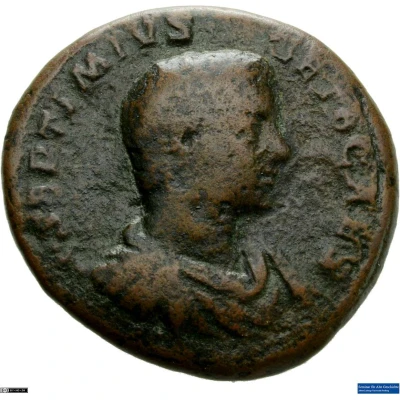 Denarius - Geta PONTIF COS II front