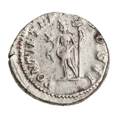 Denarius - Geta PONTIF TR P III COS II; Felicitas back
