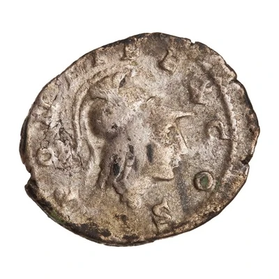 Denarius - Geta PONTIFEX COS; Minerva back