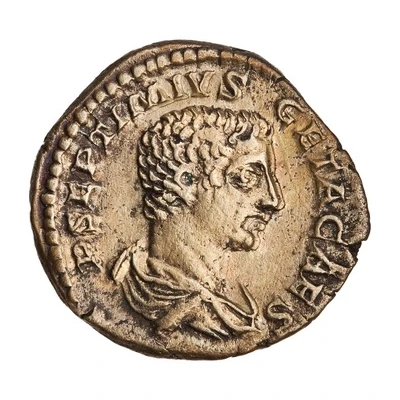 Denarius - Geta PROVID DEORVM; Providentia front
