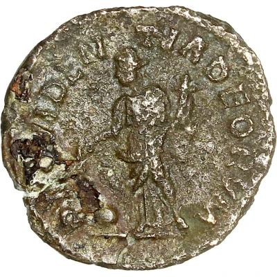 Denarius - Geta PROVIDENTIA DEORVM; Providentia back