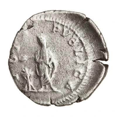 Denarius - Geta VOTA PVBLICA back